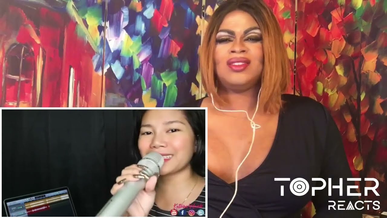 Katrina Velarde - I Surrender [One Take Cover] (Reaction) | Topher Reacts