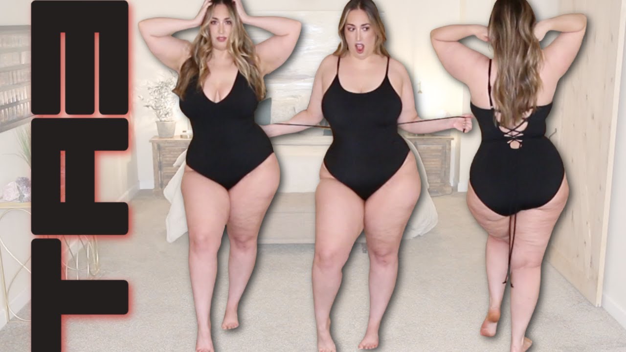 TRYING OUT THE VIRAL TIKTOK SWIMSUIT!!! TA3 Swim Plus Size Try On Haul