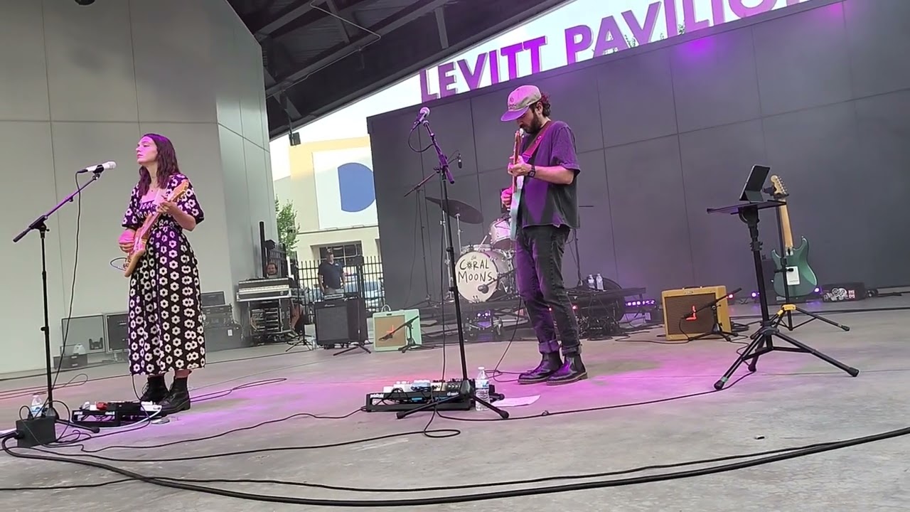 Coral Moons= 7-3-25- Live Levitt Vid 4= Beach Song