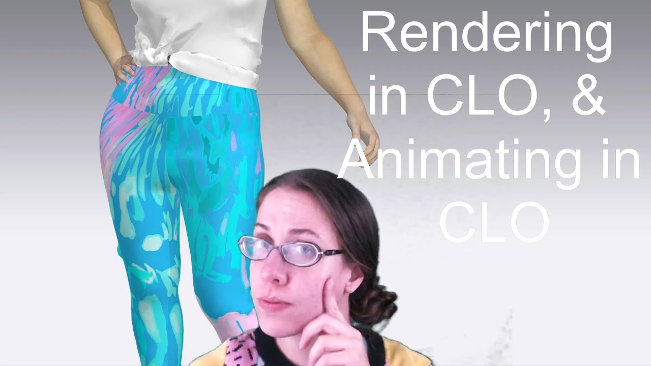 Rendering & Animating in CLO 3D