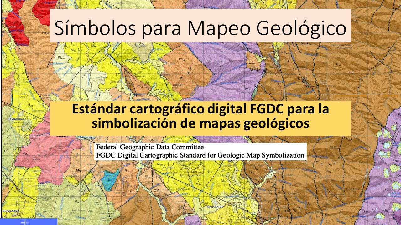 APRENDIENDO SIG 2-Simbología para mapas geológicos
