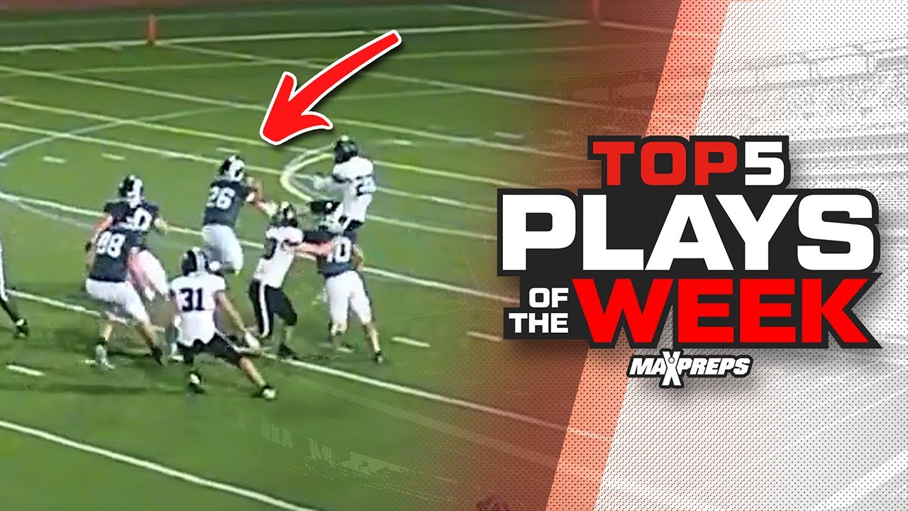 MaxPreps Top 5 High School Football Plays of Week 3 | 2025 Season 🏈