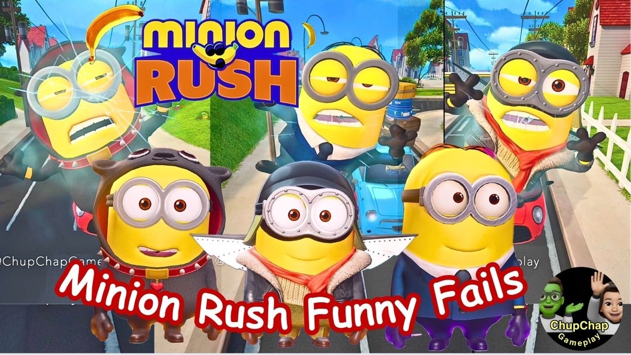 Minion Rush Funny Fails Minion Rush Funny Moments Minion Rush All Location Gameplay