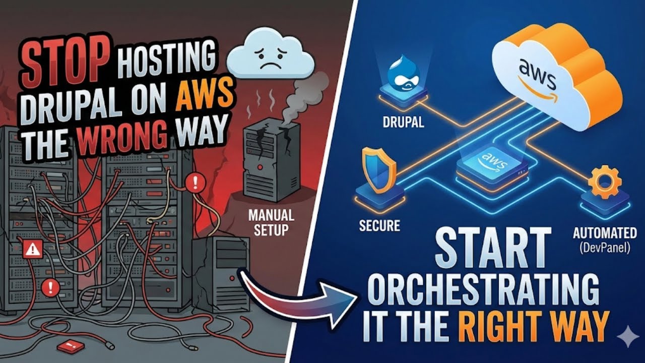 Drupal on AWS Is Broken (Here’s Why Most Teams Get It Wrong)