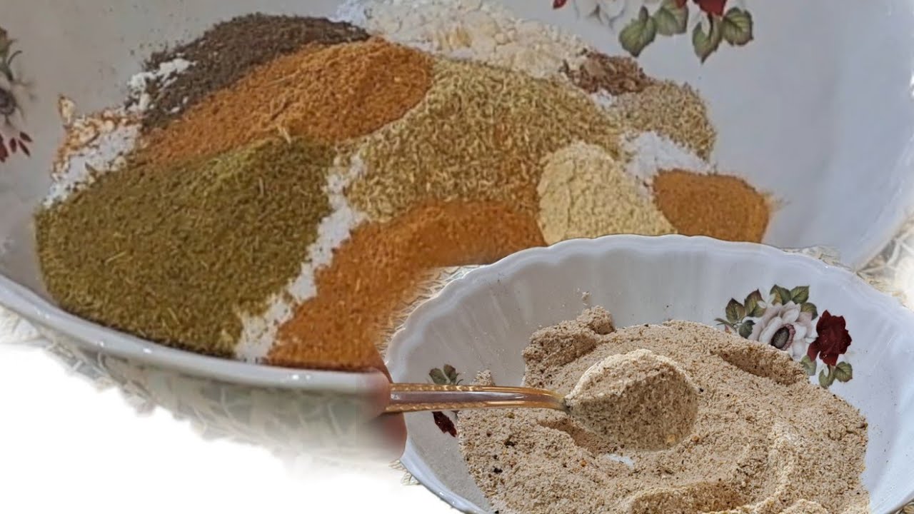 معلقة واحدة من الملح المبهر وريحي دماغك مع كل الاكل مع اجمل وابسط خلطه للملح المبهر
