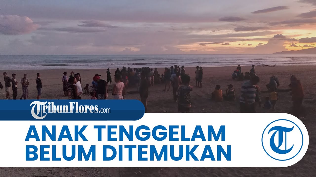 Korban Tenggelam di Pantai Cemara Abudenok Belum Ditemukan, Keluarga Menunggu dengan Harap dan Doa