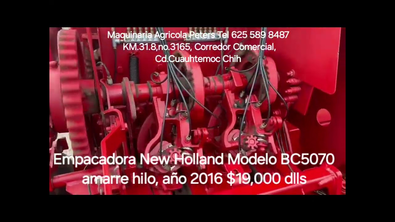 Empacadora New Holland BC5070