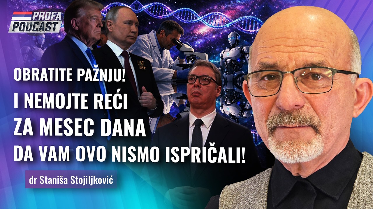 dr Staniša Stojiljković -- NEMOJTE REĆI ZA MESEC DANA -- DA VAM OVO NISMO ISPRIČALI!