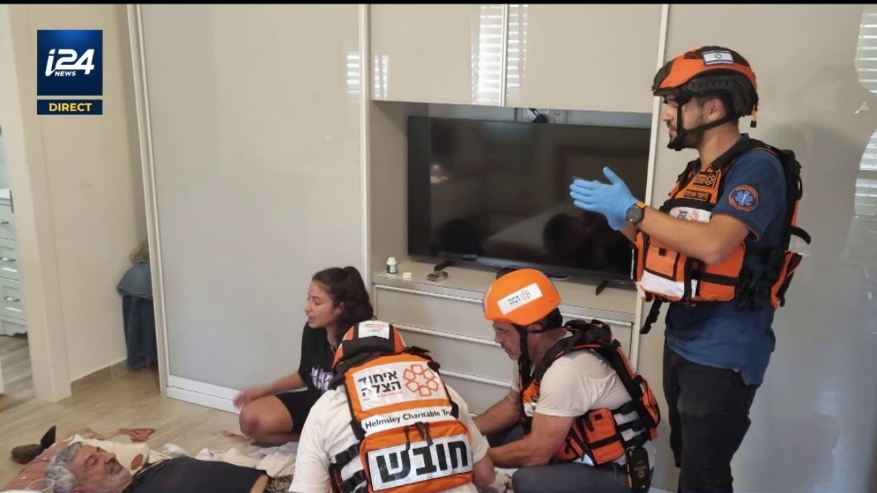 7 octobre : images inédites des premiers secours prodigués par United Hatzalah