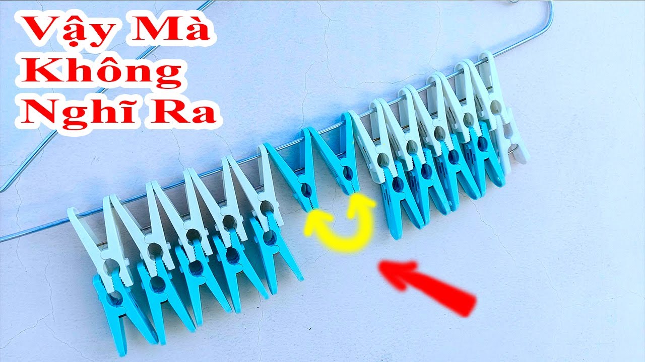 thật không ngờ cách này lại tuyệt vời đến thế, mẹo phơi quần áo siêu độc đáo mà bố mẹ nào cũng cần