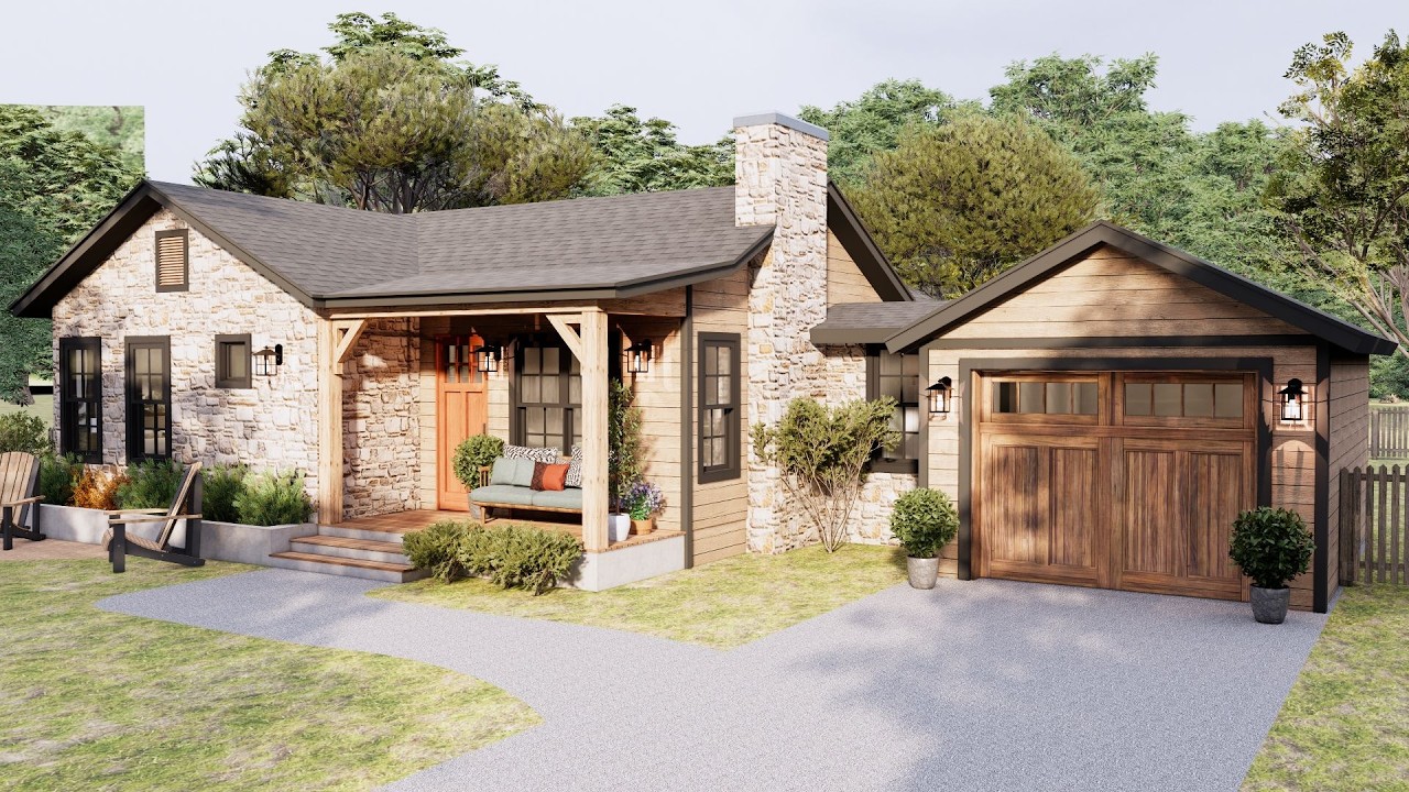 (890 sqft) Is This Cozy Cottage REALLY the Best Option for Small Space Living?