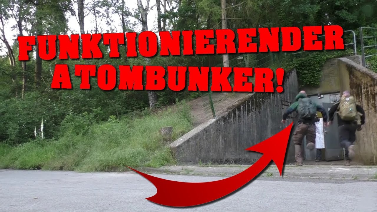 ATOMANGRIFF?! - FLUCHT in den Atombunker Warnamt II - Urbex, Waldkult