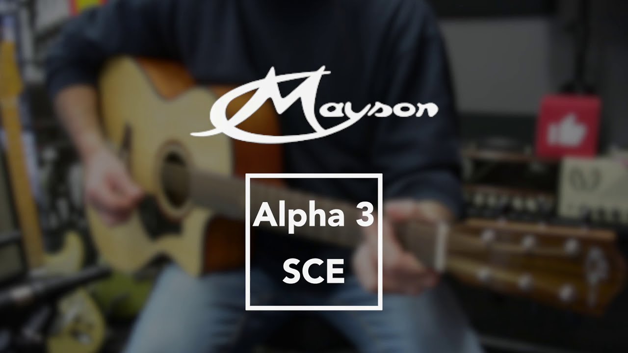 Mayson Alpha 3 SCE Electro-Acoustic Guitar