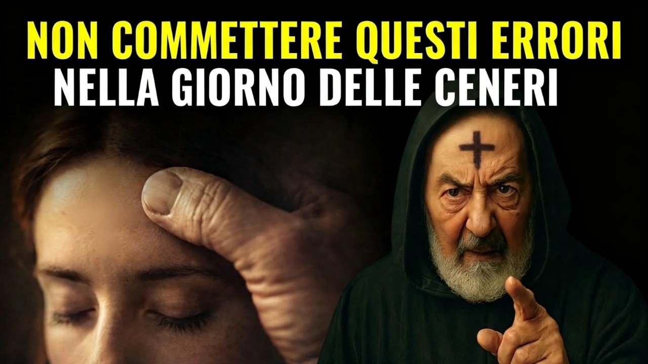 Padre Pio: 3 errori che offendono Dio nel Mercoledì delle Ceneri