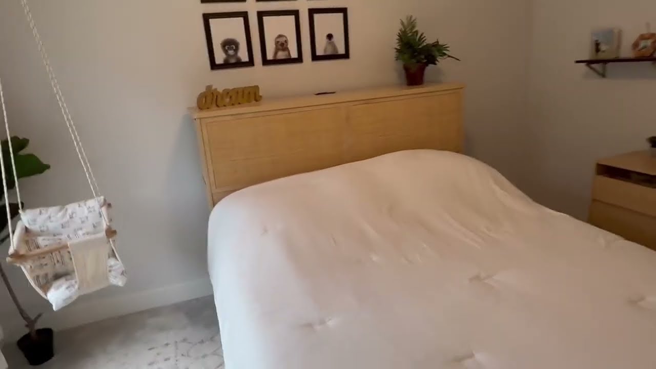 The Ultimate Bedroom Hack! 🌿 Rattan Bed + Massive Storage #HomeDecor