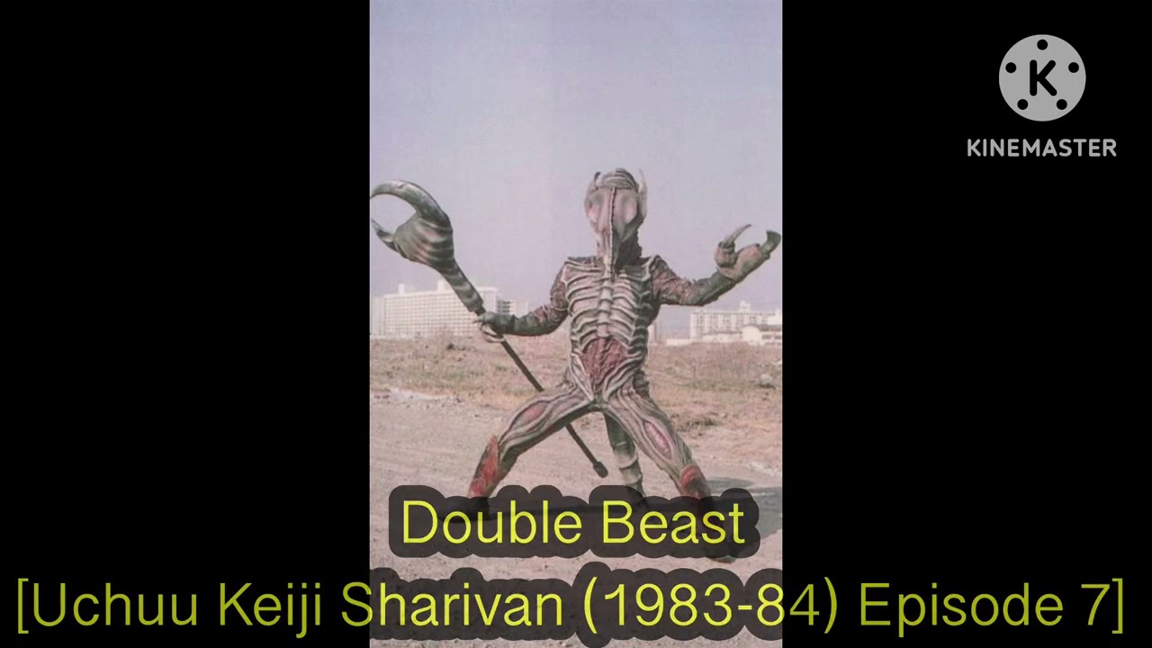 All Uchuu Keiji Sharivan Monsters/Villains