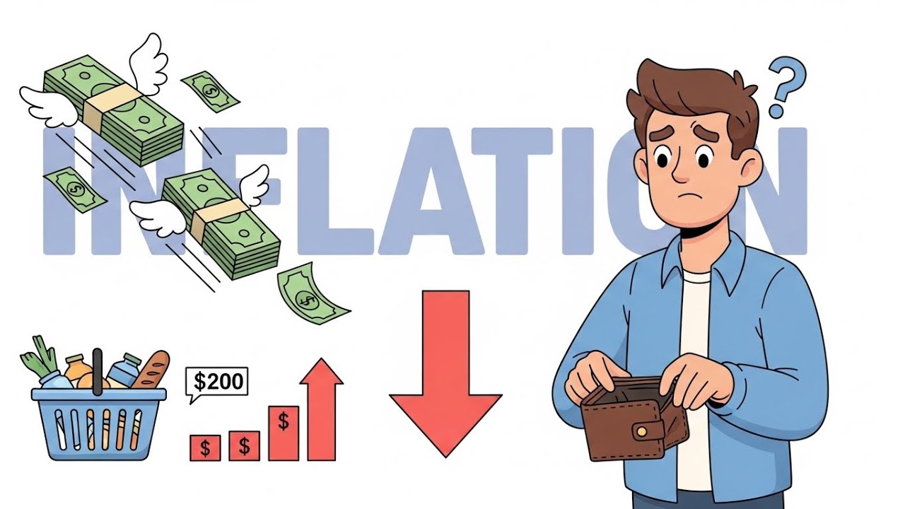 What is Inflation? How Inflation Quietly Steals Your Money (explained under 3 minutes)