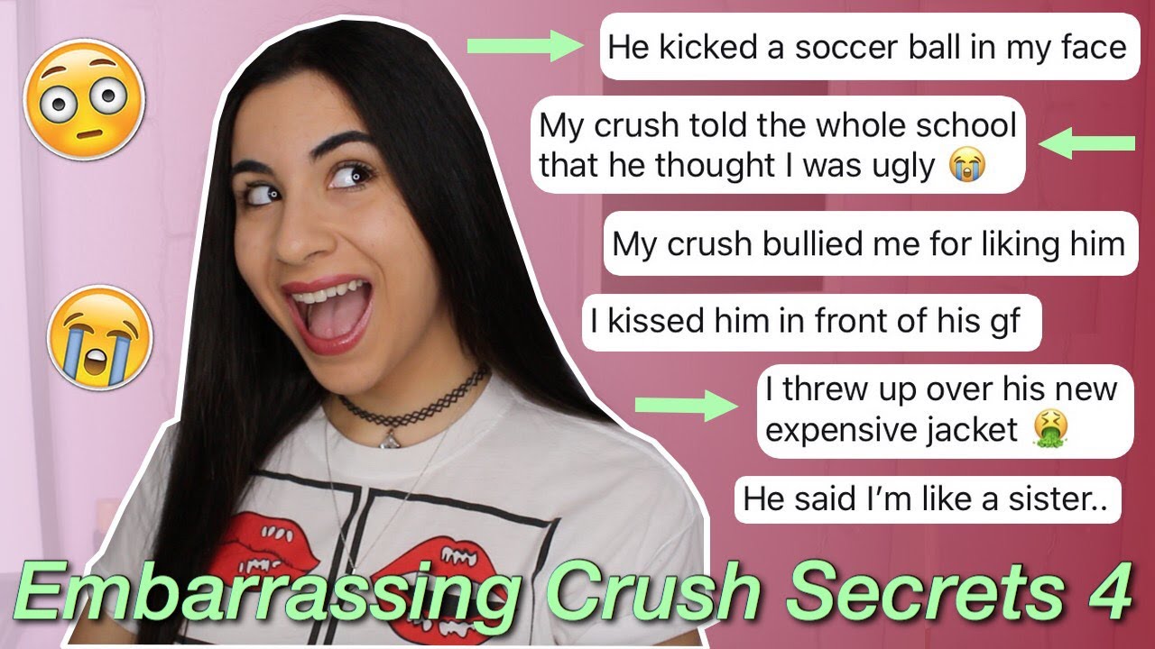 Revealing Your Embarrassing Crush Stories 4 (yikes!) | Just Sharon