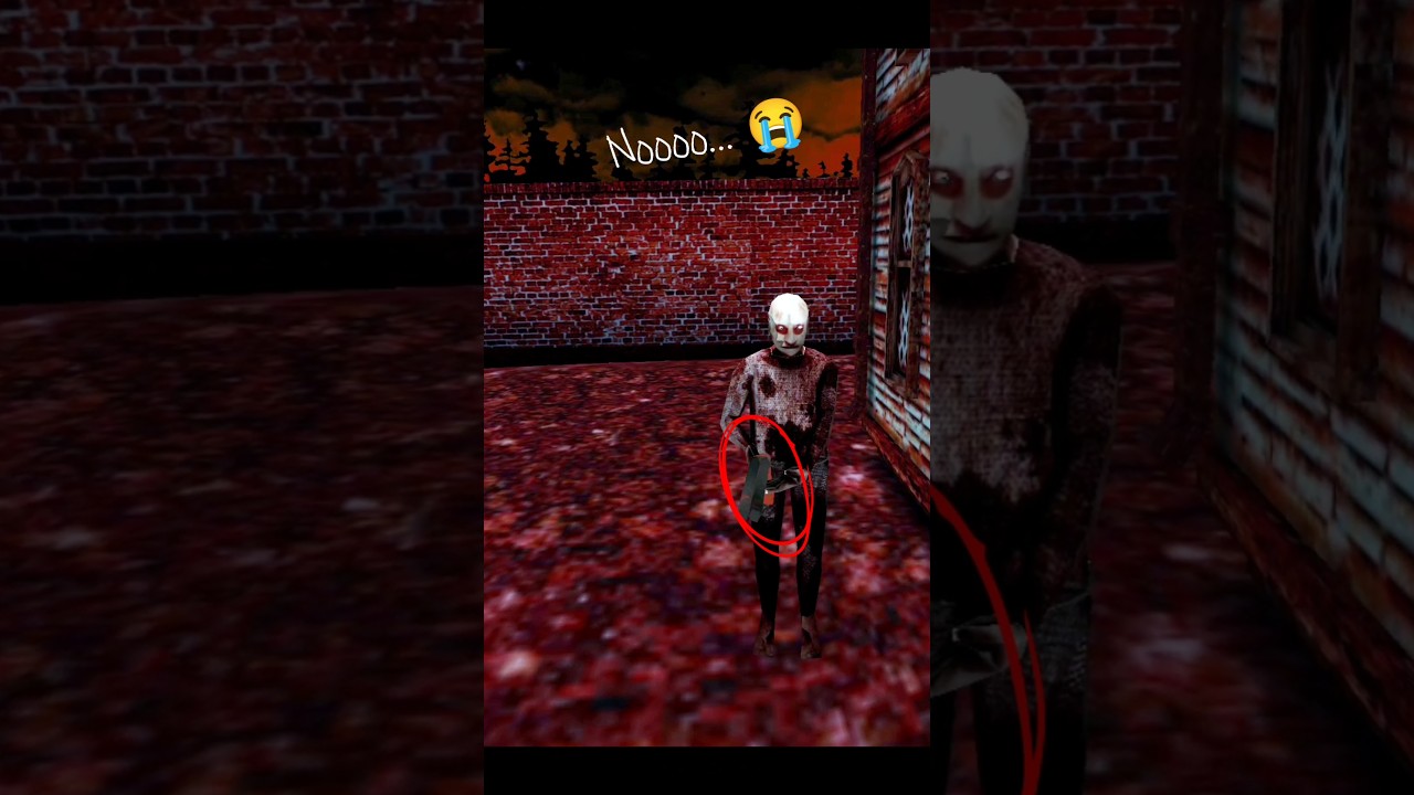 Aggressive Grandpa In Granny 3 Nightmare 😡! #shorts #granny3 #gaming