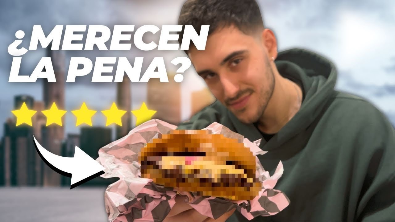 Las SMASH BURGER del INFLUENCER que lo est&aacute; petando en ESPA&Ntilde;A