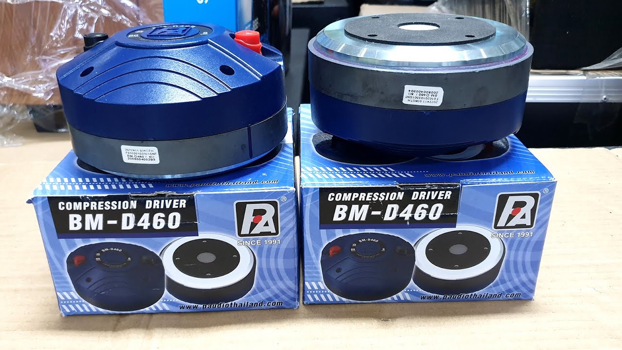 Treble Thái Rời Dành Ráp Loa 3T 4T Đơn Cực Hay PA BM-D460 | Loa Thái Rời Bạc Liêu