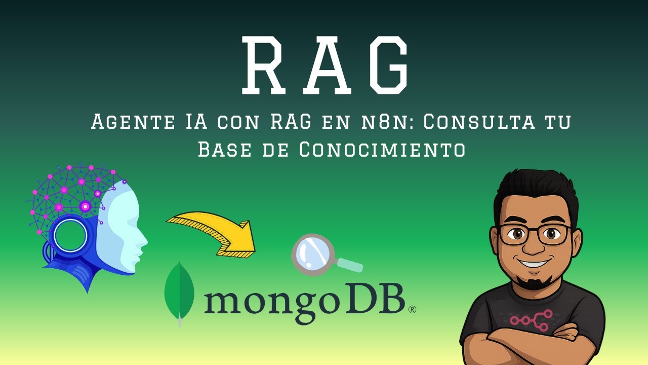 Agente IA con RAG en n8n: Consulta tu Base de Conocimiento | MongoDB Vector Search #n8n  #mongodb