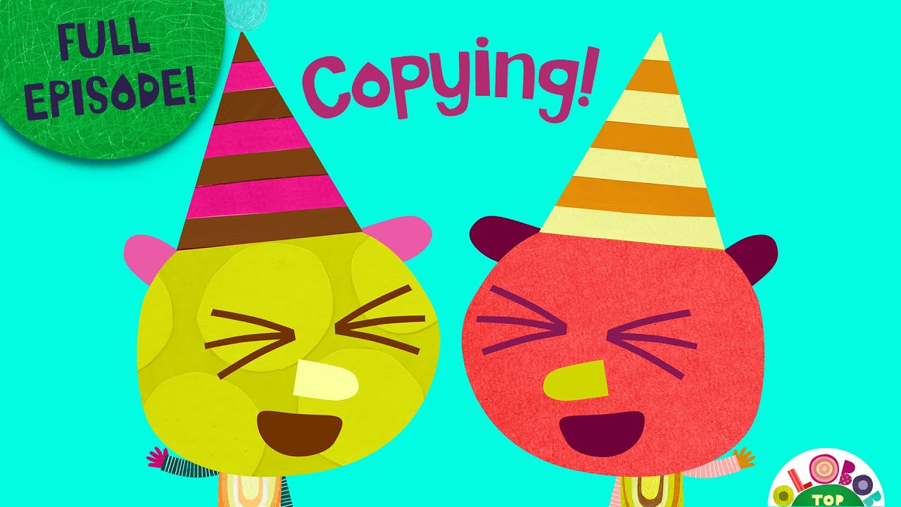 Copying - FULL EPISODE! Olobob ⌒ Top│#creativeplay #copycat