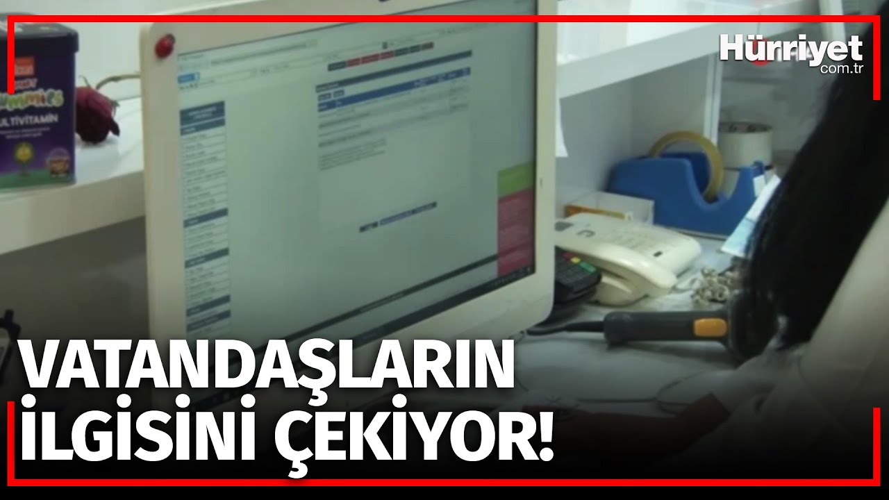 Bu da Robot Eczane! 10 Eczanede Kullanımda...