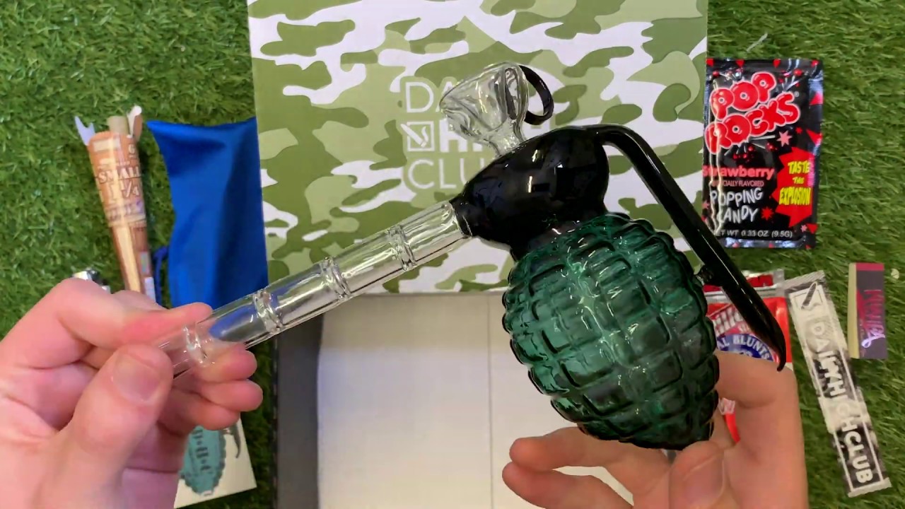 Our most EXPLOSIVE bubbler yet!💥 Official Daily High Club June Grenade Box Unboxing 🔥