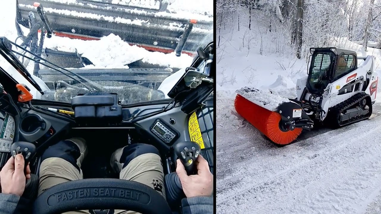 Поворотная щетка Bobcat