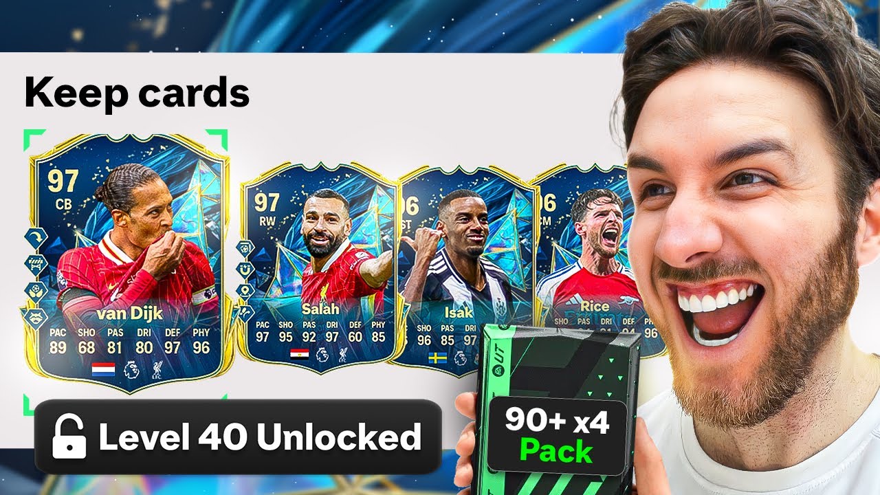 I Opened 90+ x 4 Level 40 Tradeable Packs in FC 25!!