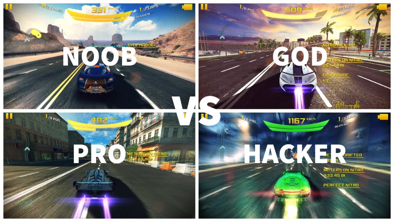 Noob vs Pro vs Hacker vs God ! (Part-2) 600 Subscribers Special!