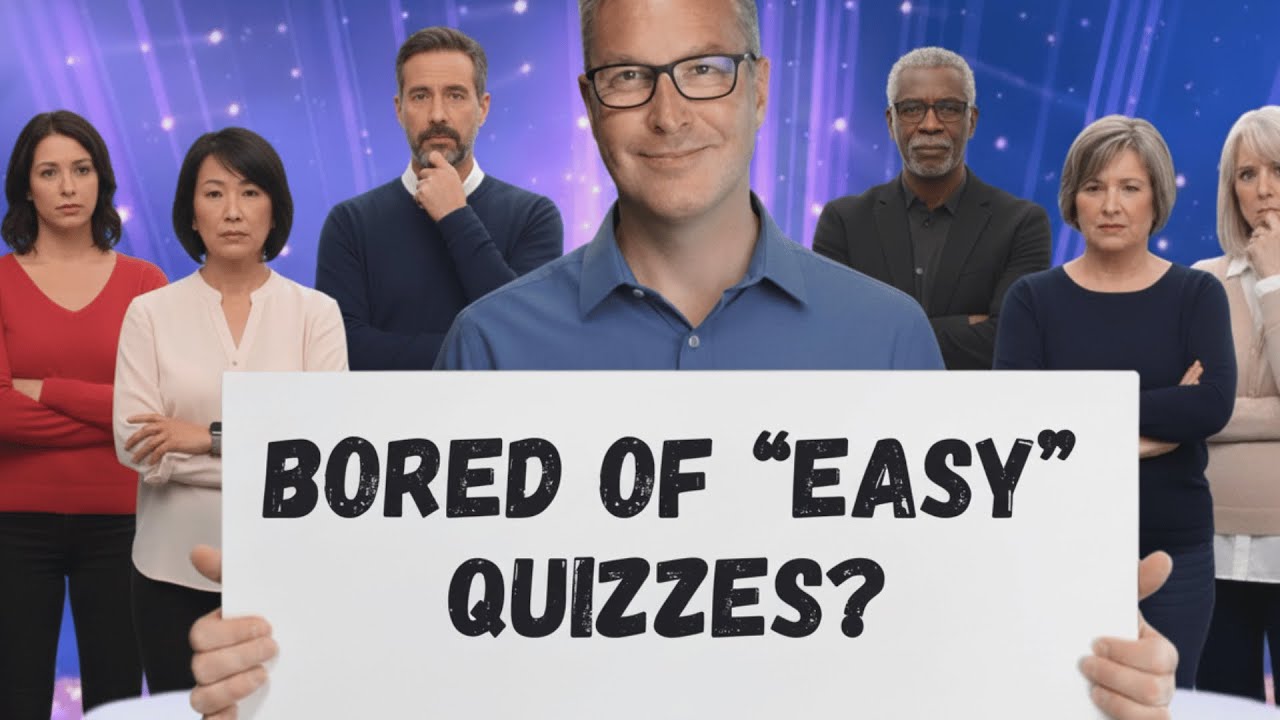 IT'S GENUINELY TOUGH TO BEAT THIS HARD QUIZ