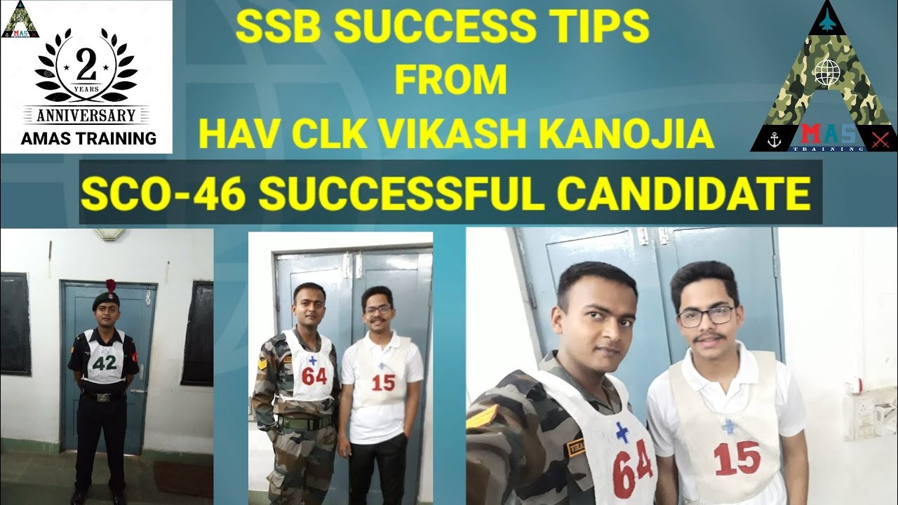 SSB SUCCESS TIPS BY HAV CLK VIKAS KANOJIA (SCO-46)