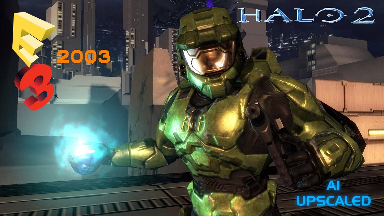 Halo 2 - E3 2003 Campaign Demo {AI Upscaled}