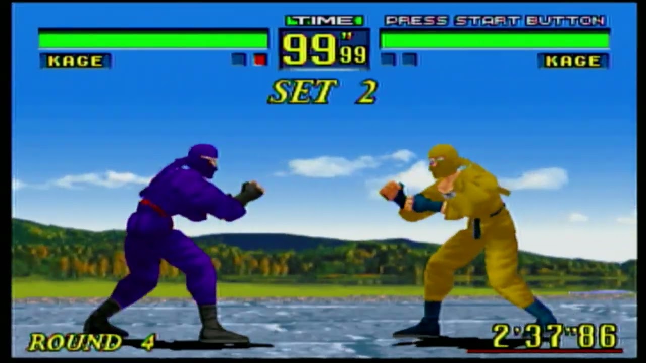 VIRTUA FIGHTER REMIX [6] Arcade Mode/KAGE.