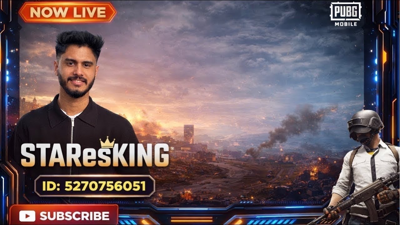 STAResKING PLAYING PUBG IPAD LIVE 2 VS 2