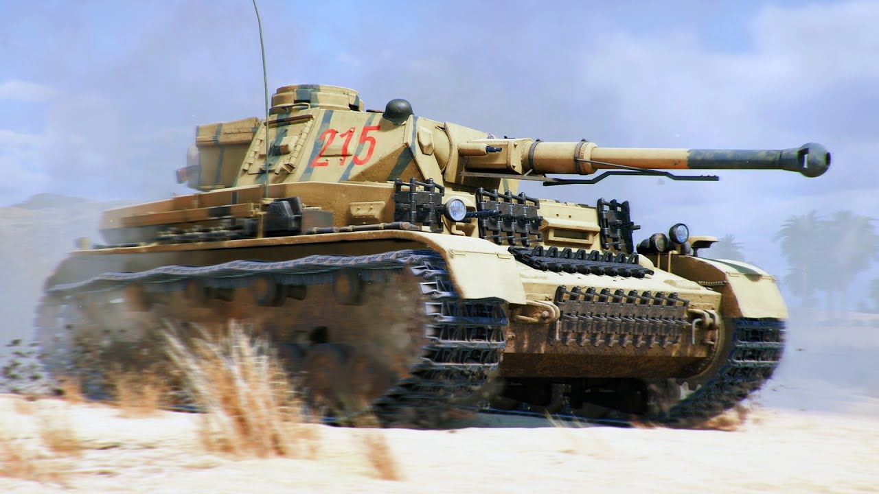 War Thunder Tank Realistic Battle Gameplay - Panzer IV Ausf.G - [4K 60FPS]