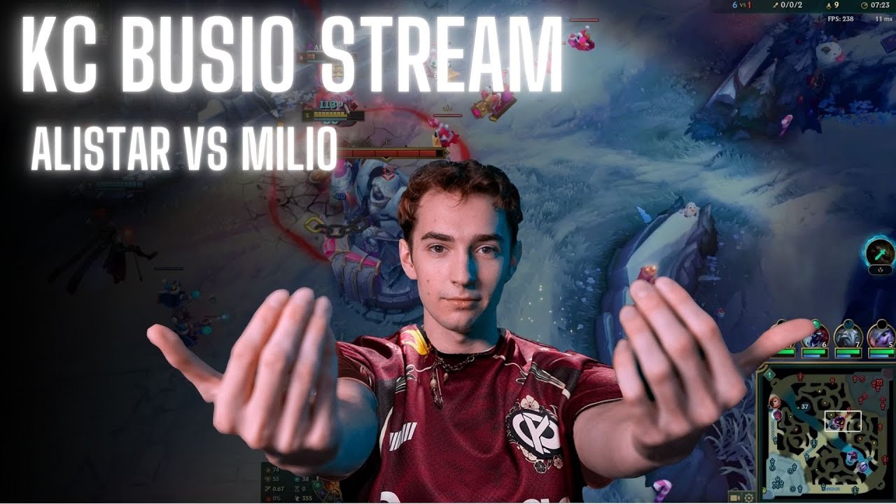 KC Busio Stream | Alistar VS Milio | Challenger Gameplay