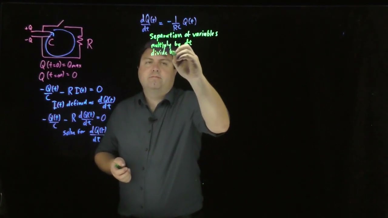 RC Circuit Discharging