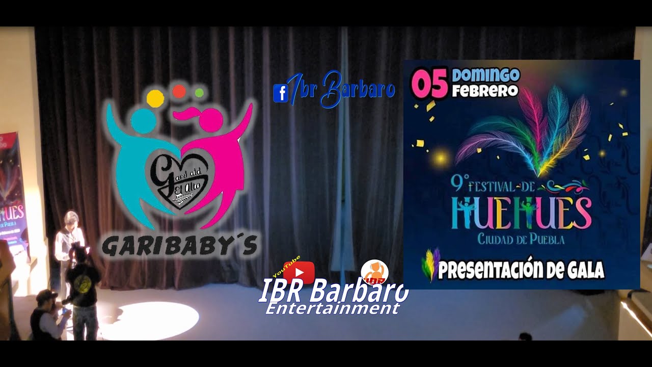 HUEHUES GARIBABY`S EN EL TEATRO DE LA CIUDAD DE PUEBLA