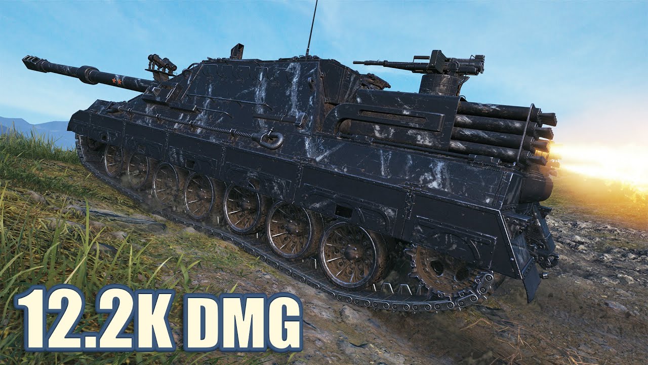 PTZ-78 • 12.2К урона и третья отметка World of Tanks