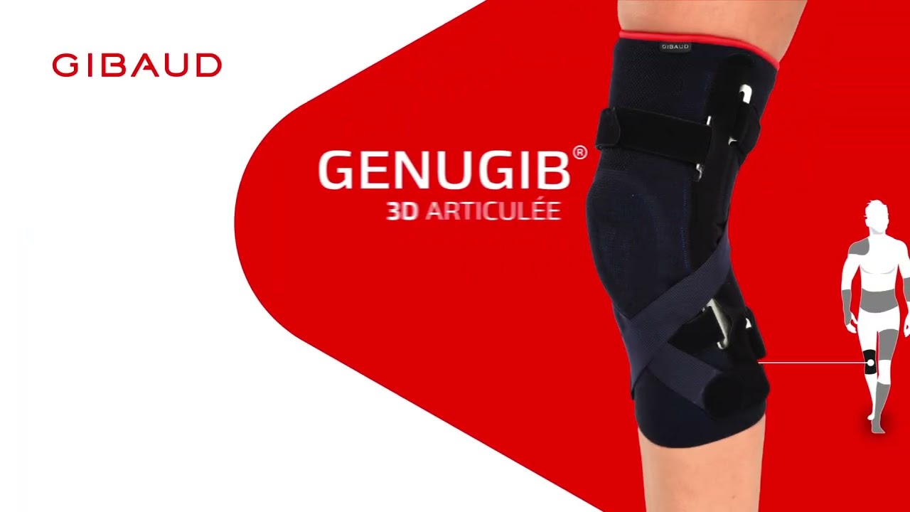Genouillère Genugib® 3D Articulée - Mise en place