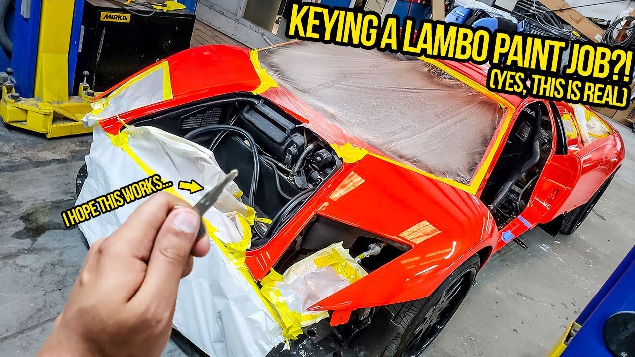 I KEYED My Fast & Furious Lambo's Paint Job To Prove It Was SCRATCH-PROOF