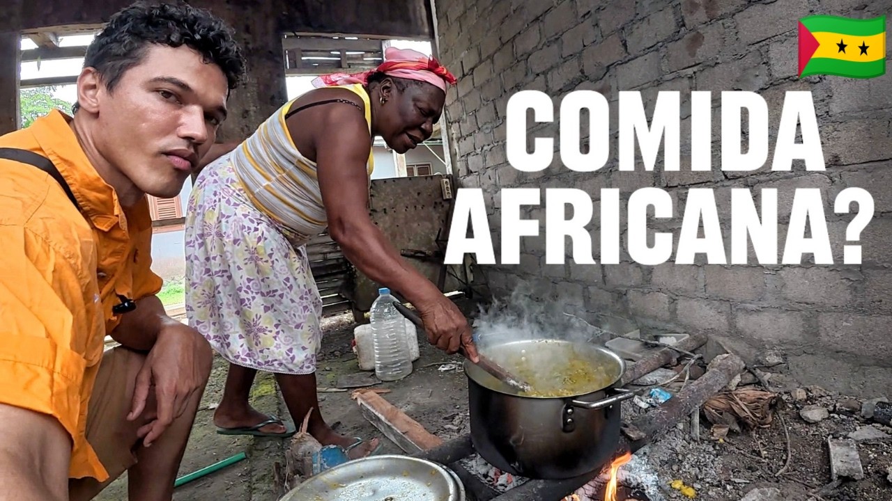 COMENDO COMO UM LOCAL EM SÃO TOMÉ E PRÍNCIPE