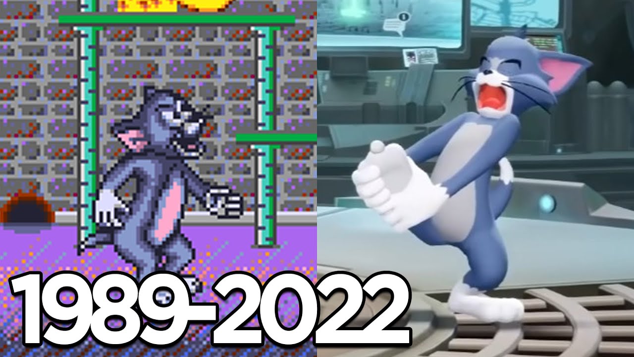 Evolution Of Tom And Jerry Games (1989-2022)
