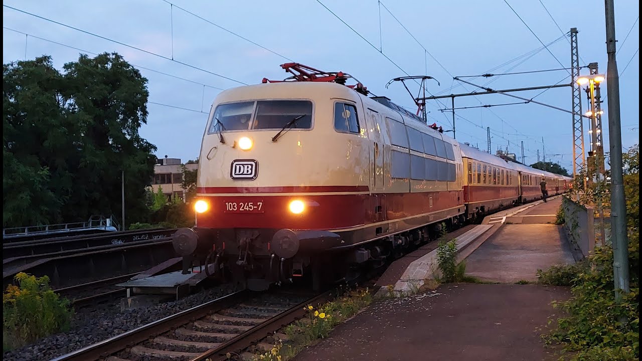103 245-7 Sonderfahrt 05.08.23 Göttingen nach Binz auf Rügen und zurück
