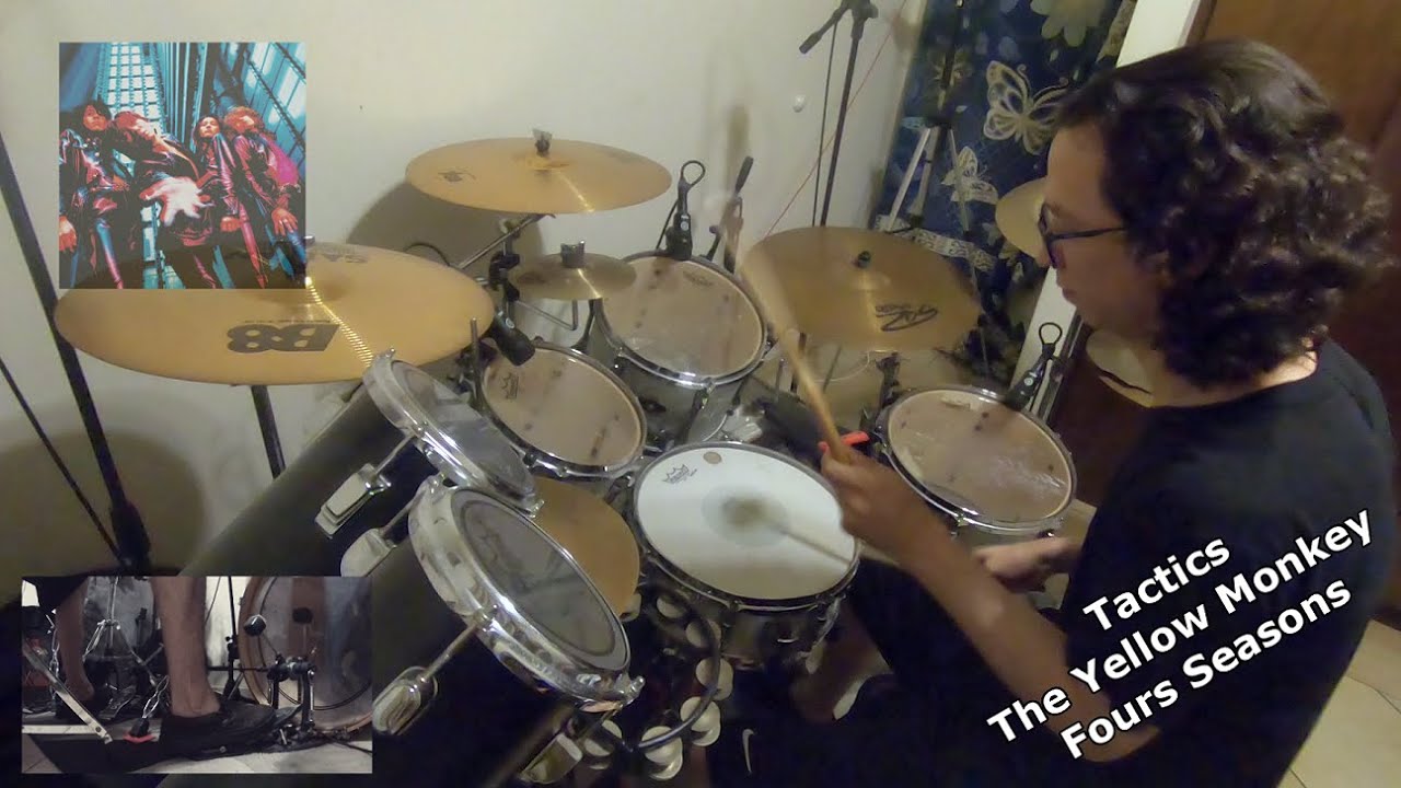 Tactics - The Yellow Monkey | Rurouni Kenshin Ending 1 (Drum Cover)