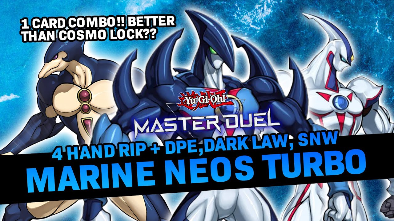 THIS IS LEGAL IN MASTER DUEL? - MOST TOXIC 1 CARD COMBO MARINE NEOS LOOP
