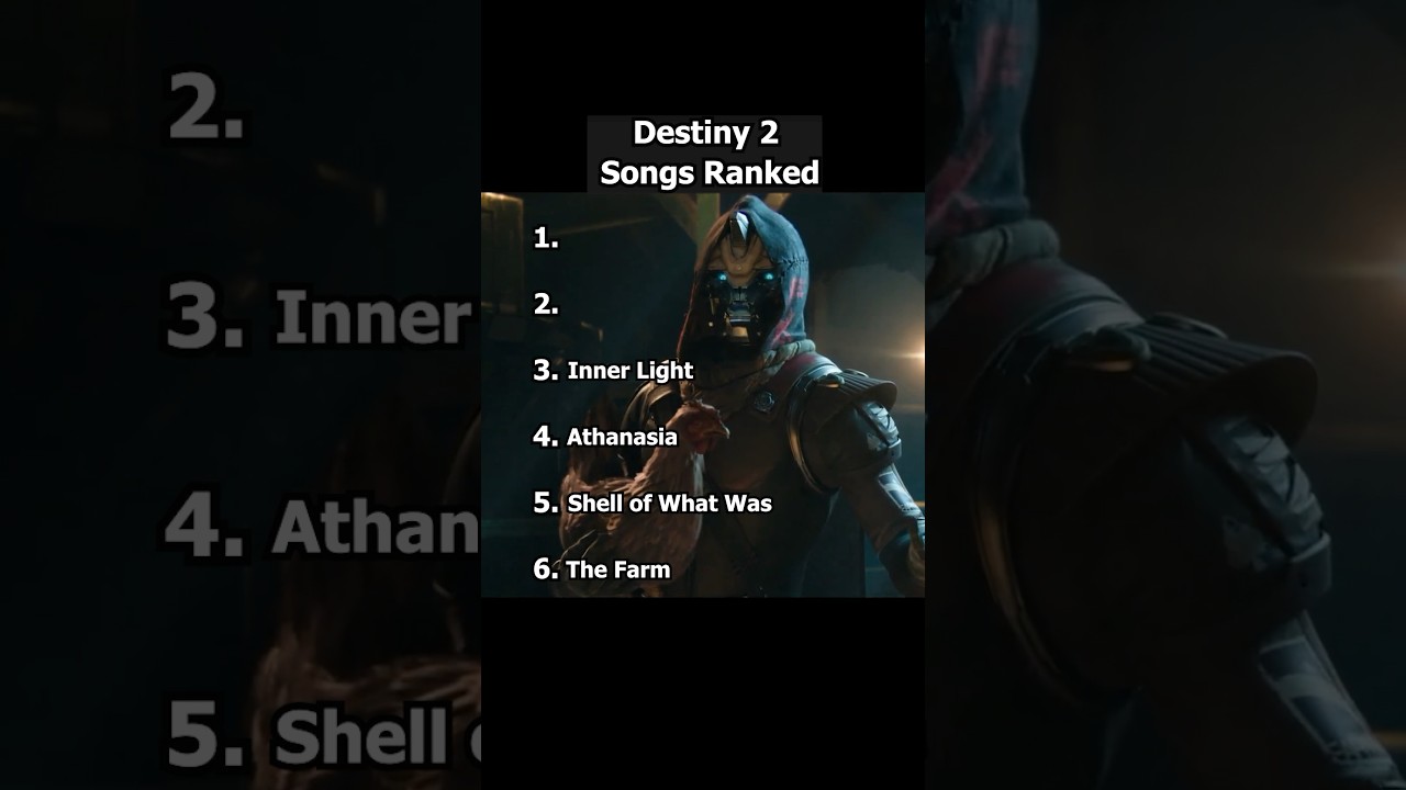 Destiny 2 Songs Ranked!! #destiny2 #destiny2thefinalshape #videogamemusic